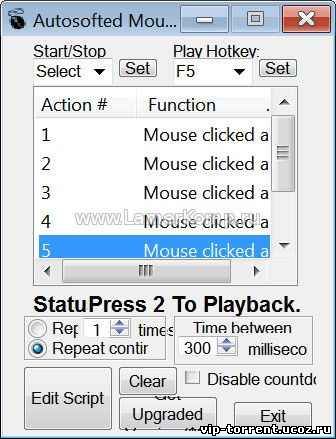 Autosofted Auto Mouse Clicker 1.7