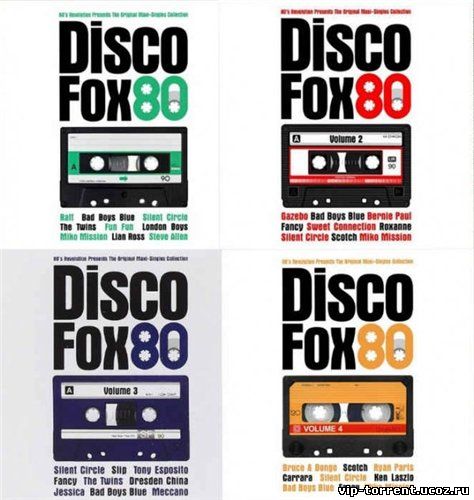 VA - Disco Fox 80 - The Original Maxi-Singles Collection Vol. 1-4 (2014-2015) MP3