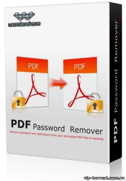 Wondershare PDF Password Remover 1.3.0.3 (2011) PC